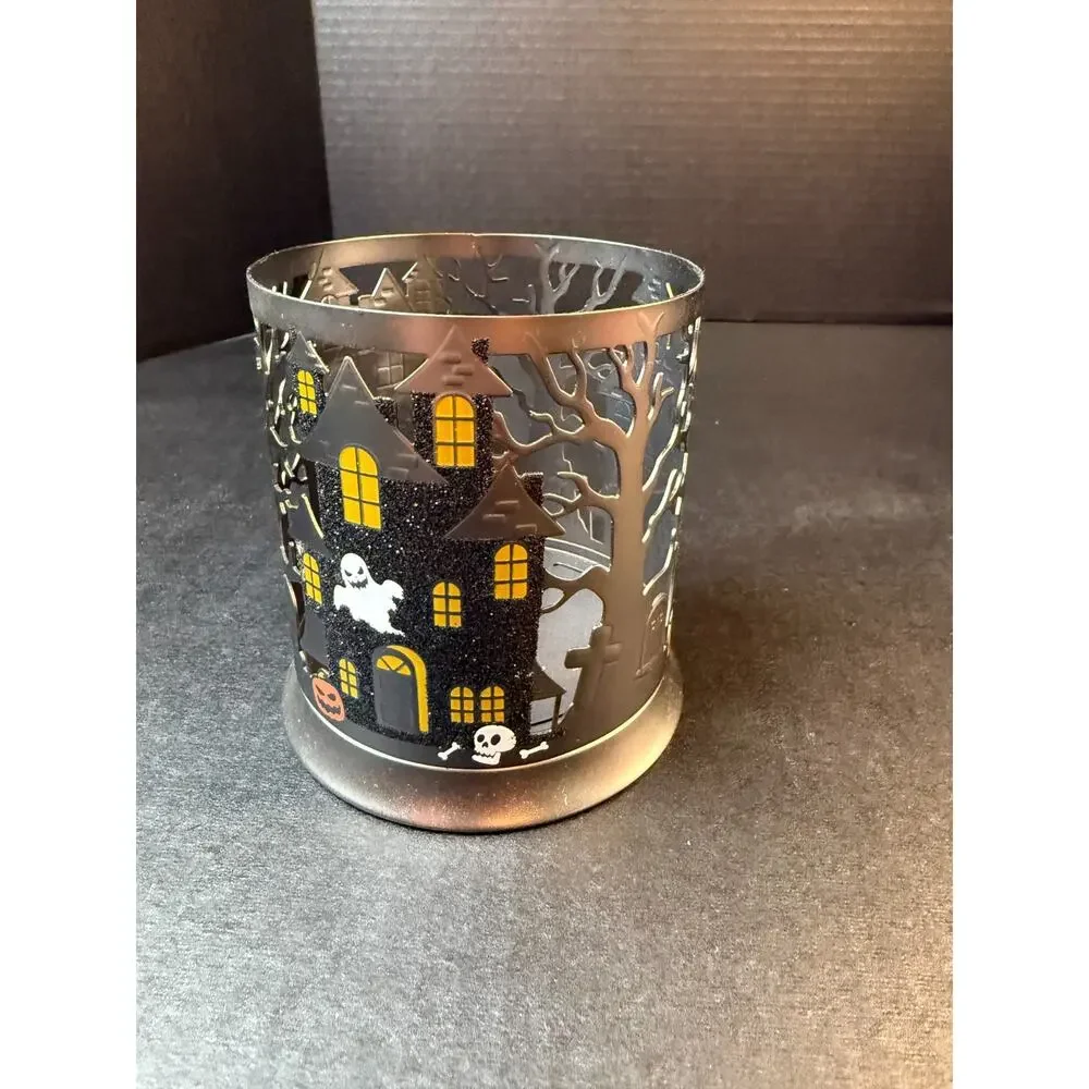 Yankee Candle Halloween House Metal Candle Holder